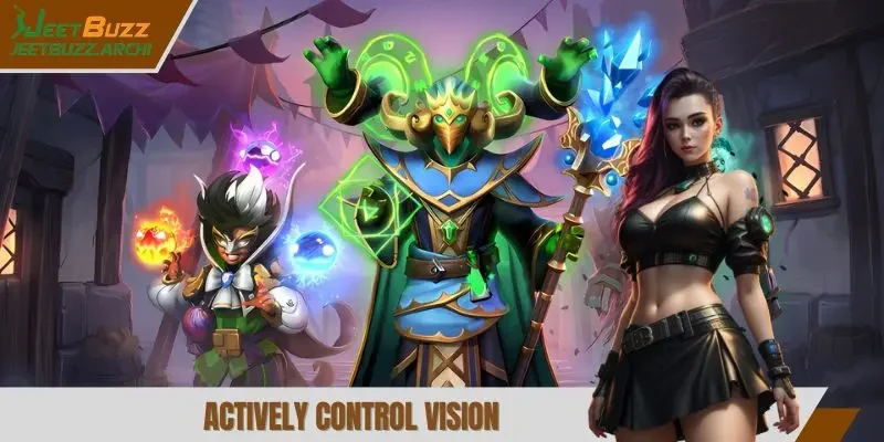 Actively control vision