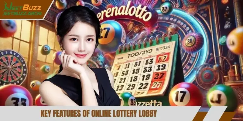 Key features of online lottery lobby