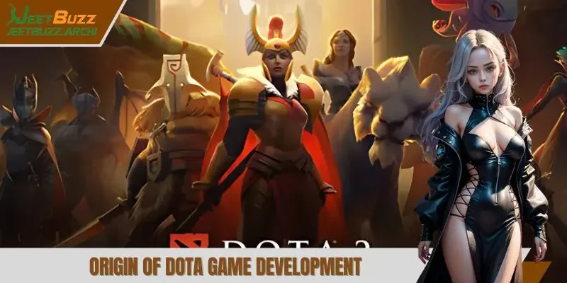Origin of Dota game development